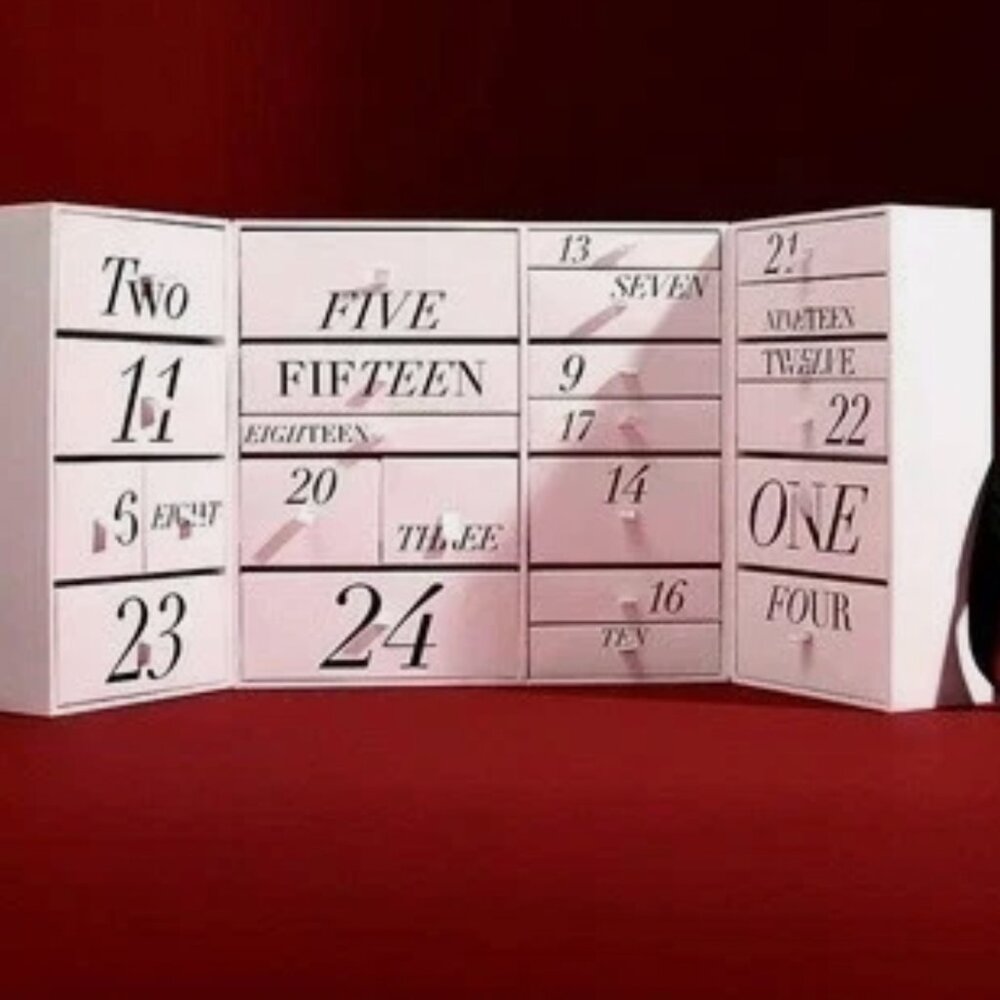 NICHE BEAUTY Skincare EMPTY Advent Calendar 2025 limited edition Unwrap.